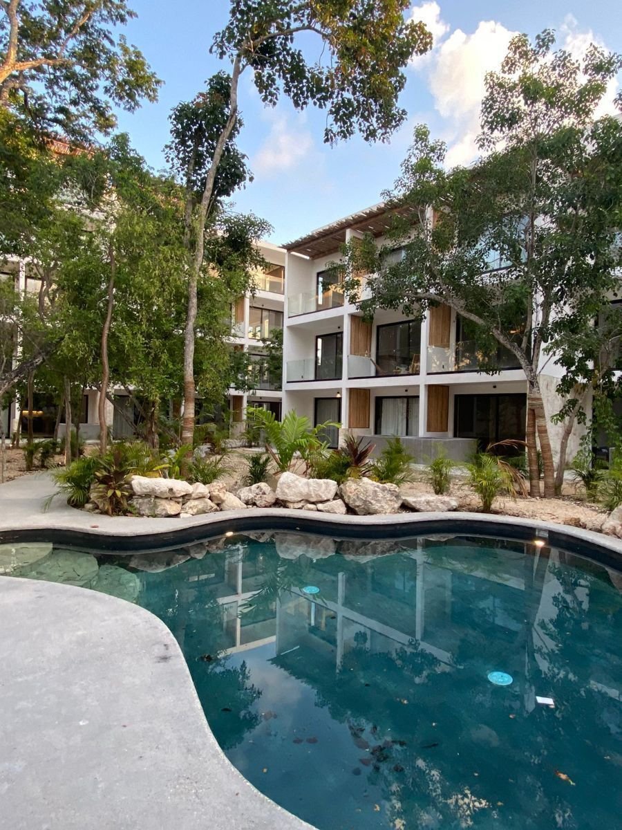 Departamento en venta — La Veleta, Tulum, Quintana Roo